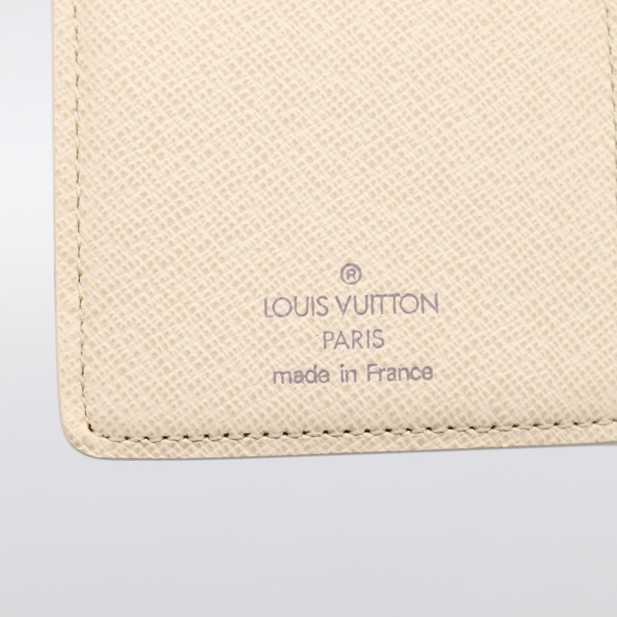 LOUIS VUITTON Damier Azur Portefeuille Viennois Wallet N61676 LV Auth 211256V