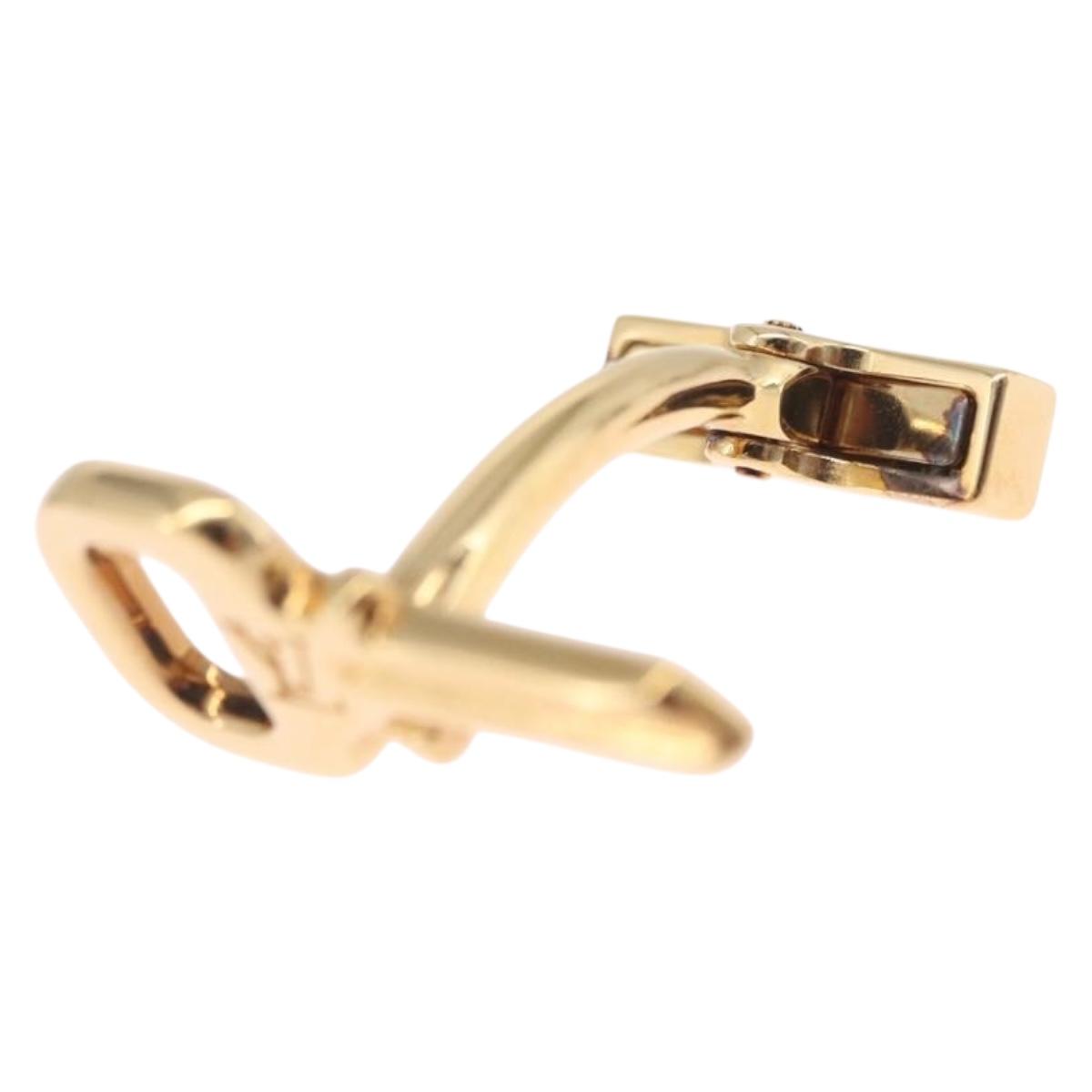 LOUIS VUITTON Bouton de Manchette Cadena Eclet metal M64601 Auth 211263V