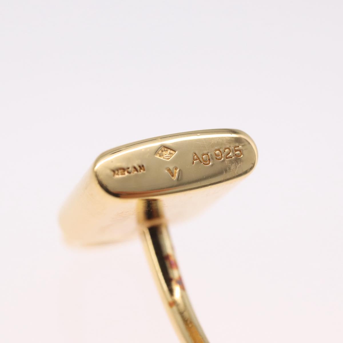 LOUIS VUITTON Bouton de Manchette Cadena Eclet metal M64601 Auth 211263V