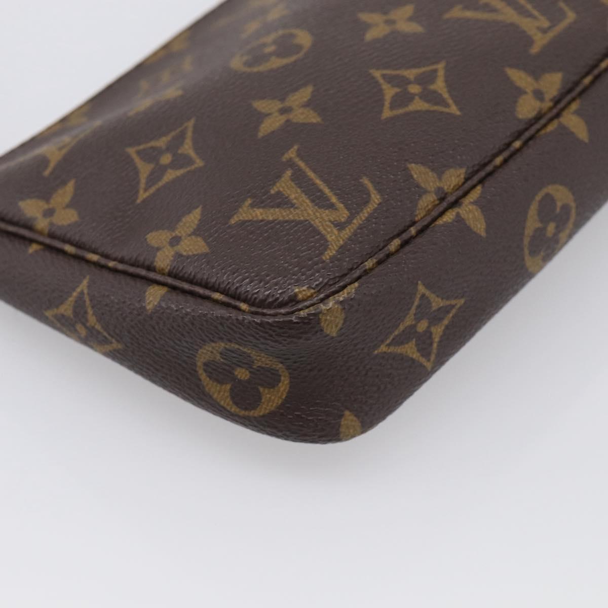 LOUIS VUITTON Monogram Pochette Accessoires Pouch M51980 LV Auth 211264A