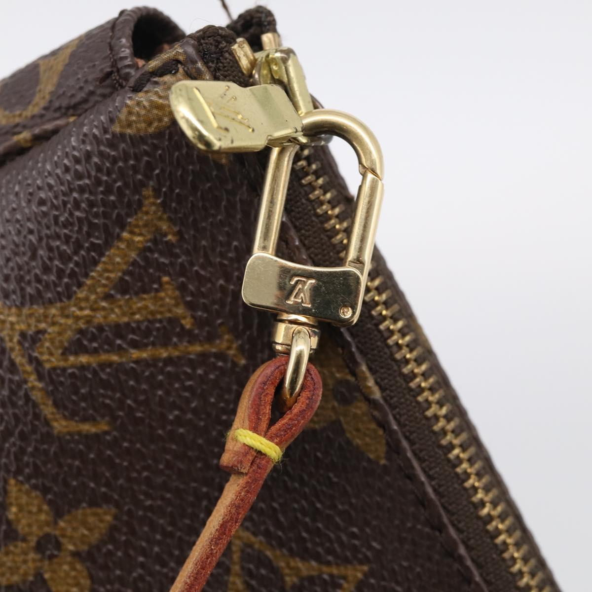 LOUIS VUITTON Monogram Pochette Accessoires Pouch M51980 LV Auth 211264A