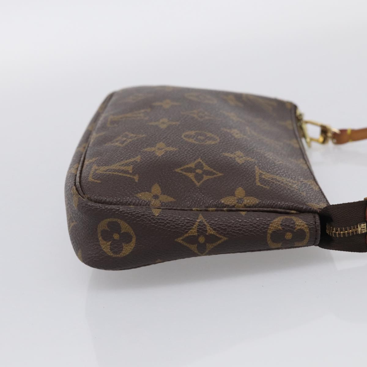 LOUIS VUITTON Monogram Pochette Accessoires Pouch M51980 LV Auth 211264A