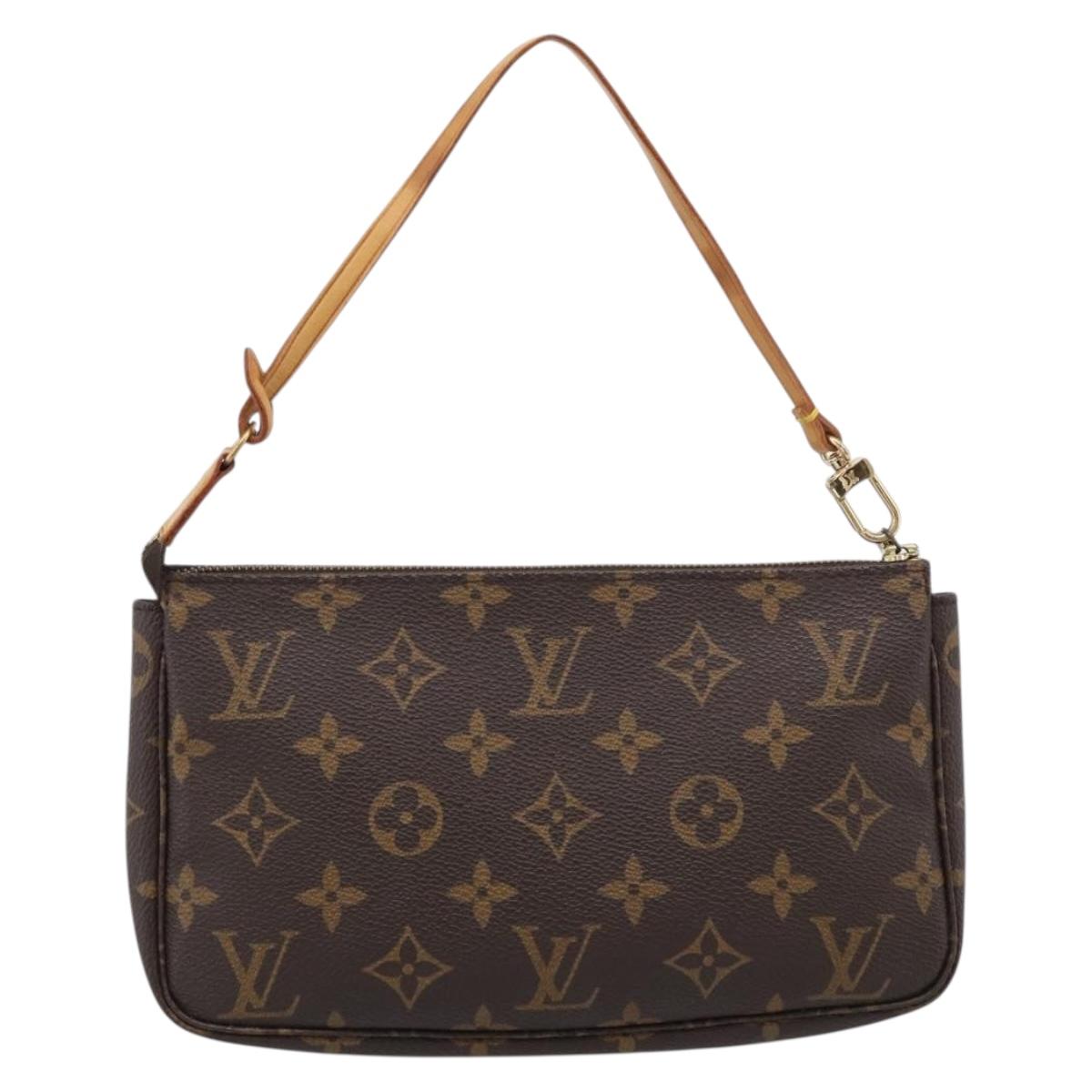 LOUIS VUITTON Monogram Pochette Accessoires Pouch M51980 LV Auth 211267A