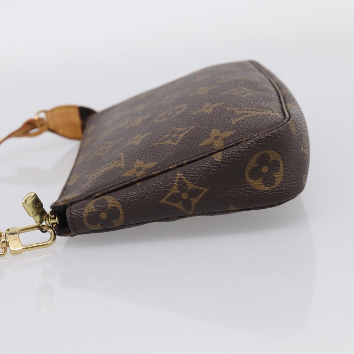 LOUIS VUITTON Monogram Pochette Accessoires Pouch M51980 LV Auth 211267A