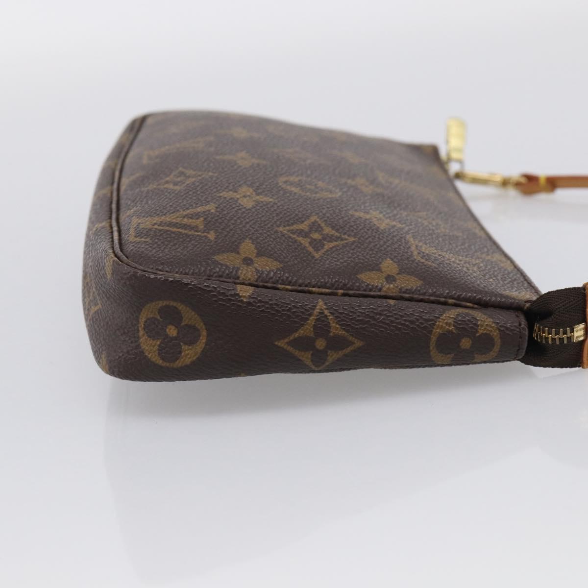 LOUIS VUITTON Monogram Pochette Accessoires Pouch M51980 LV Auth 211267A