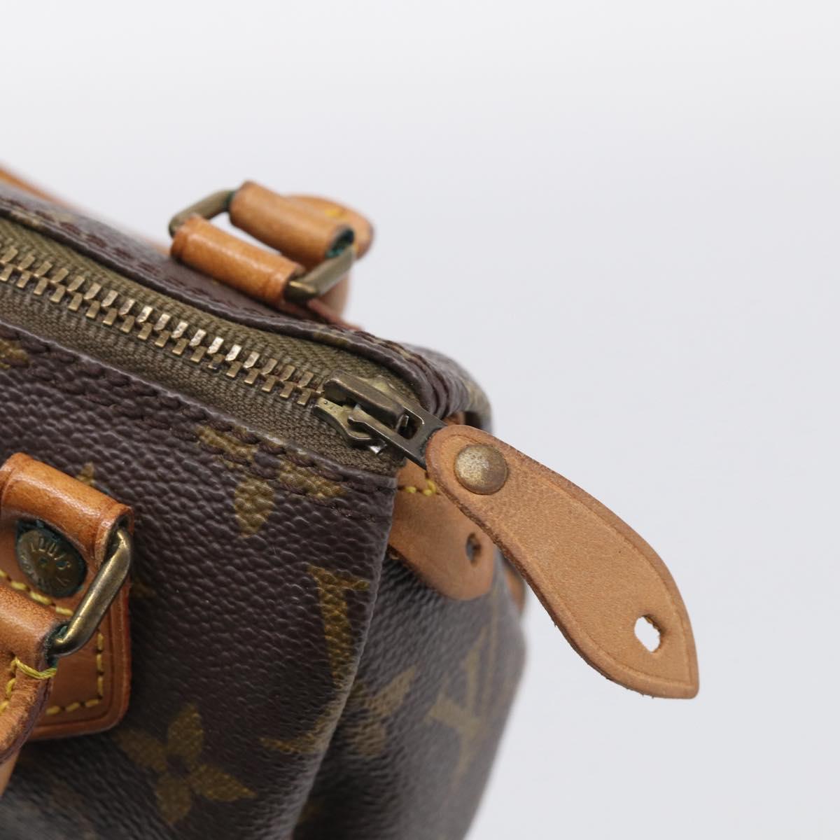 LOUIS VUITTON Monogram Mini Speedy Hand Bag M41534 LV Auth 211268