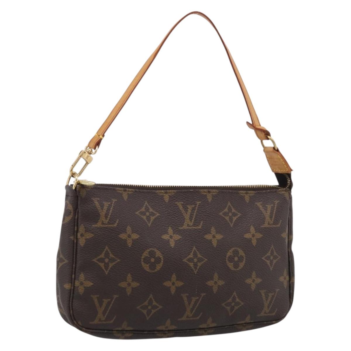 LOUIS VUITTON Monogram Pochette Accessoires Pouch M51980 LV Auth 211270A