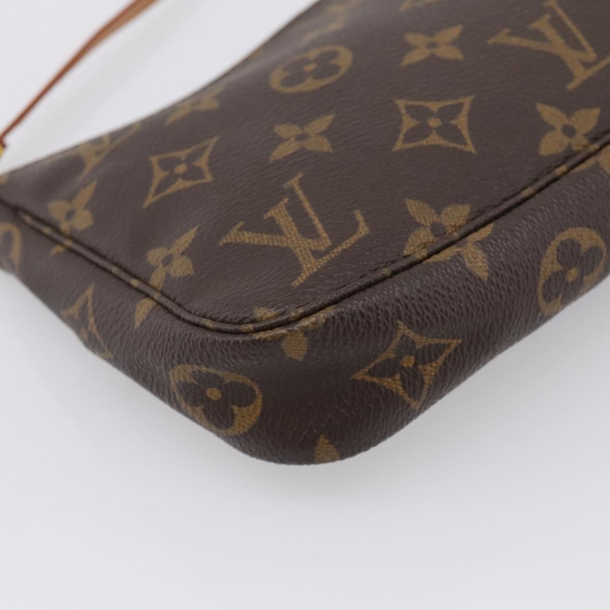 LOUIS VUITTON Monogram Pochette Accessoires Pouch M51980 LV Auth 211270A
