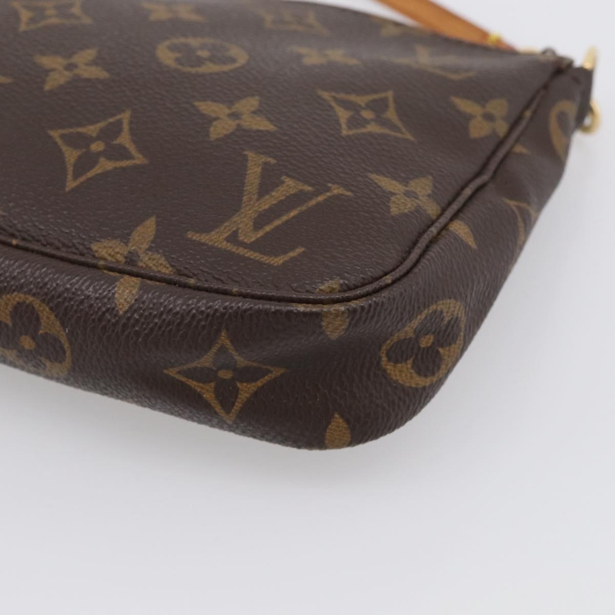 LOUIS VUITTON Monogram Pochette Accessoires Pouch M51980 LV Auth 211270A