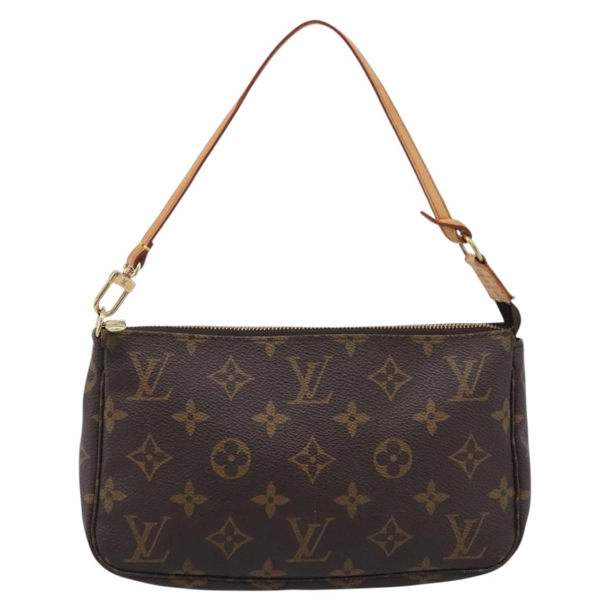 LOUIS VUITTON Monogram Pochette Accessoires Pouch M51980 LV Auth 211270A