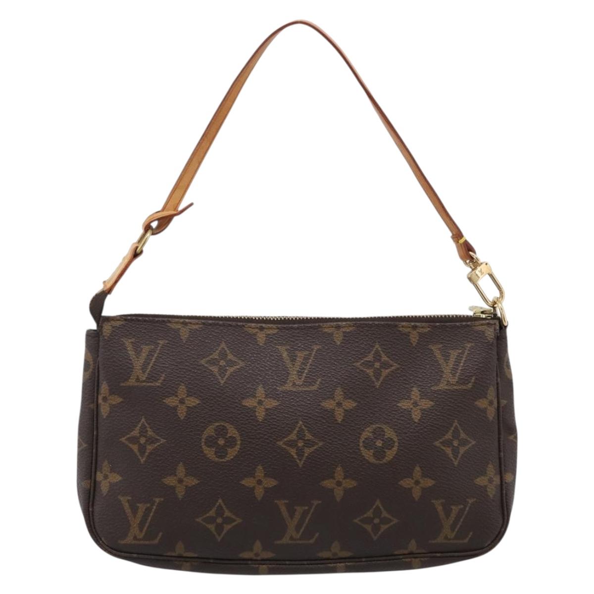 LOUIS VUITTON Monogram Pochette Accessoires Pouch M51980 LV Auth 211270A