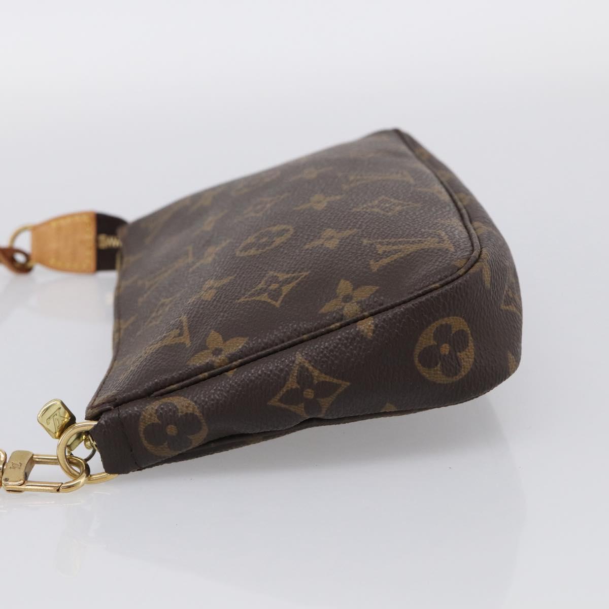 LOUIS VUITTON Monogram Pochette Accessoires Pouch M51980 LV Auth 211270A