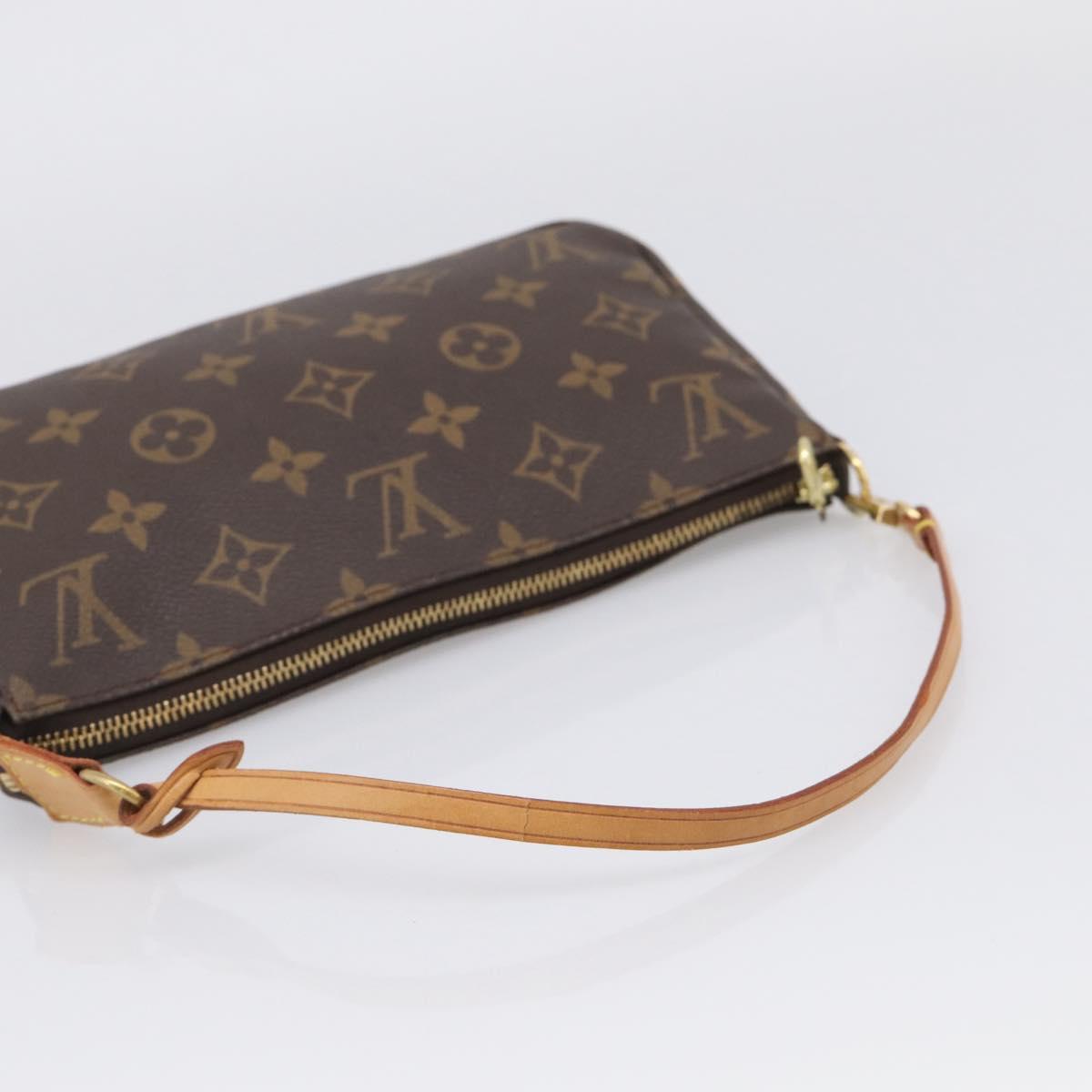 LOUIS VUITTON Monogram Pochette Accessoires Pouch M51980 LV Auth 211270A
