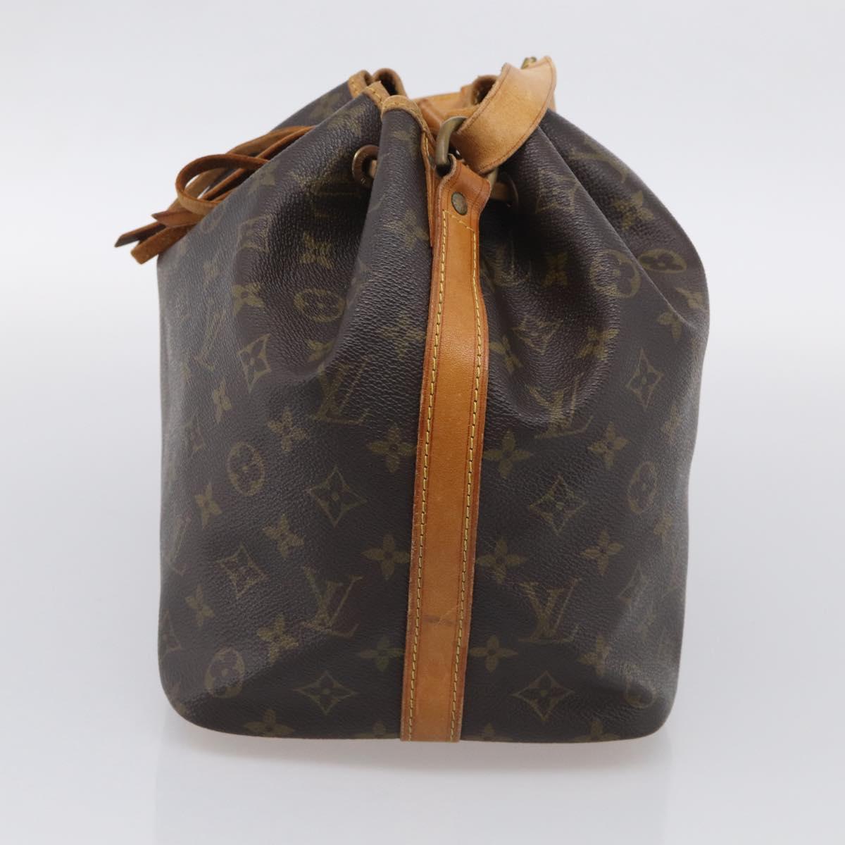 LOUIS VUITTON Monogram Petit Noe Shoulder Bag M42226 LV Auth 211272
