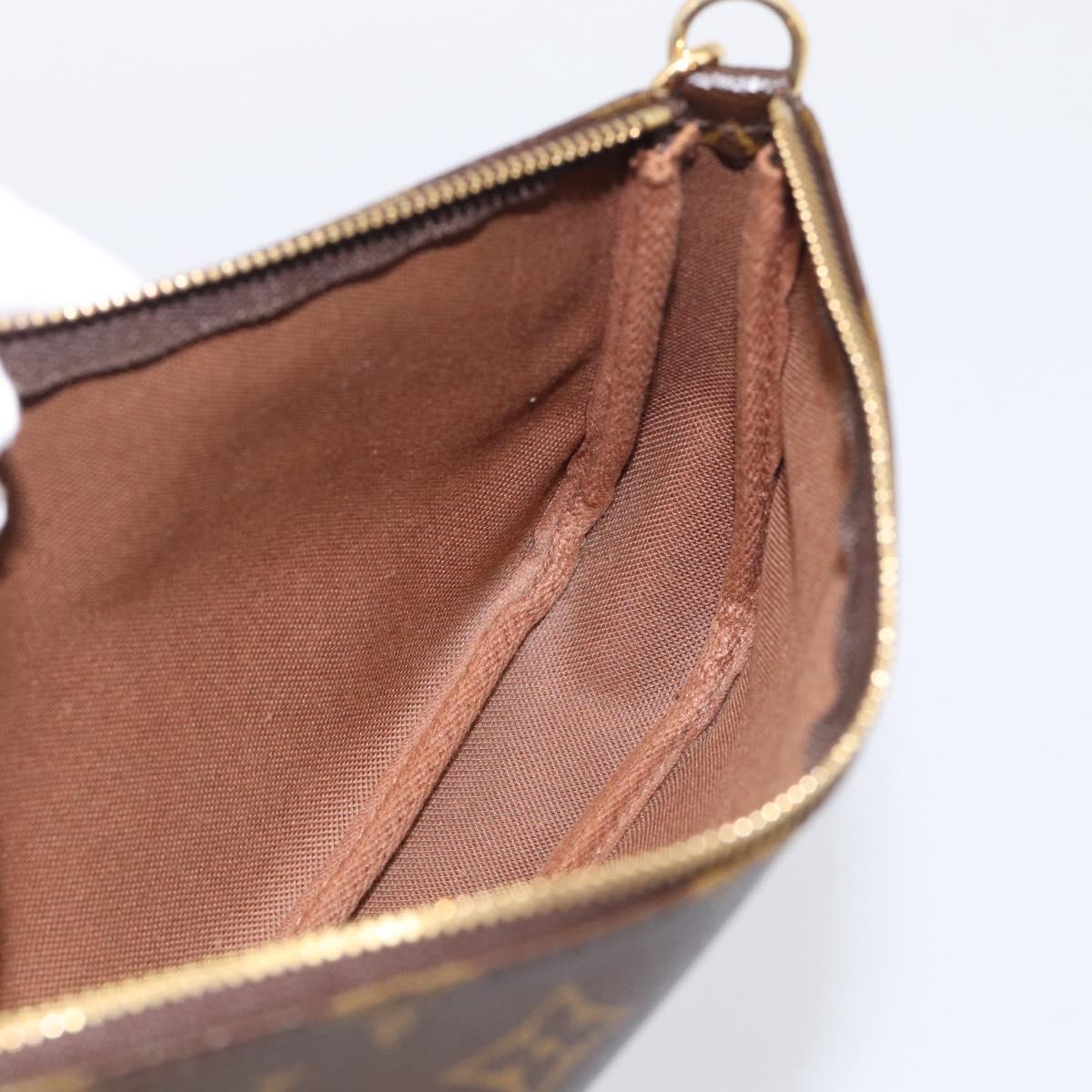 LOUIS VUITTON Monogram Pochette Accessoires Pouch M51980 LV Auth 211273V