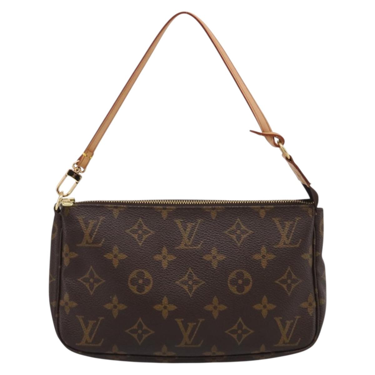 LOUIS VUITTON Monogram Pochette Accessoires Pouch M51980 LV Auth 211273V
