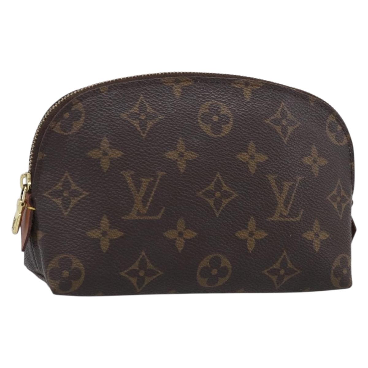 LOUIS VUITTON Monogram Pochette Cosmetic PM Pouch M43998 LV Auth 211276