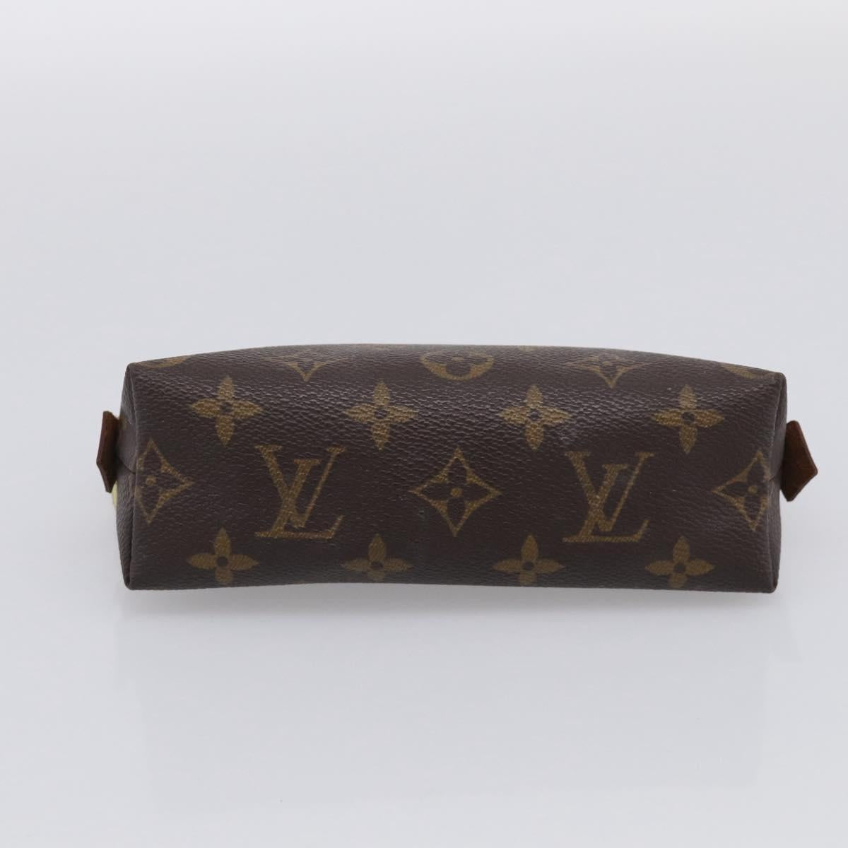 LOUIS VUITTON Monogram Pochette Cosmetic PM Pouch M43998 LV Auth 211276