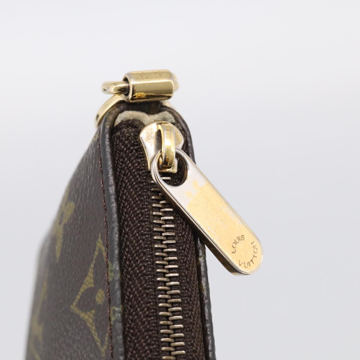 LOUIS VUITTON Monogram Pochette Mira PM Accessory Pouch M60095 LV Auth 211282A