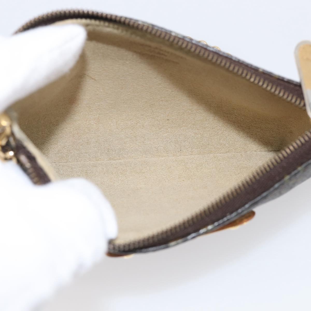 LOUIS VUITTON Monogram Pochette Mira PM Accessory Pouch M60095 LV Auth 211282A