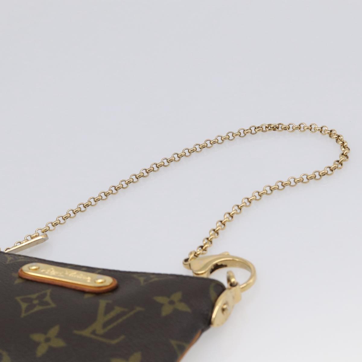 LOUIS VUITTON Monogram Pochette Mira PM Accessory Pouch M60095 LV Auth 211282A