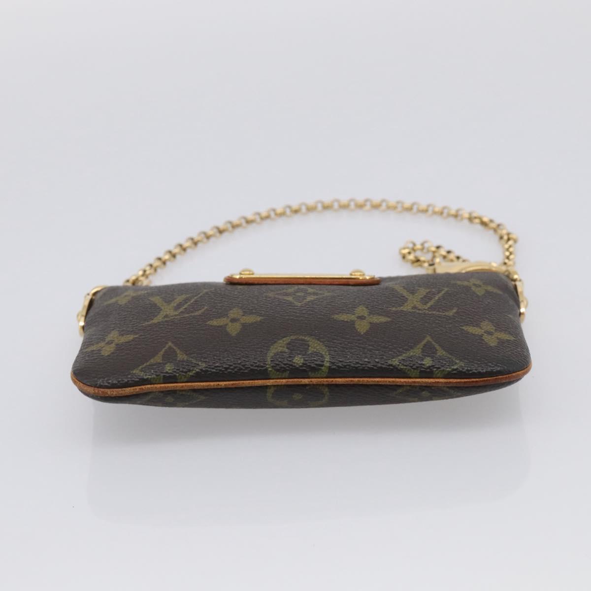 LOUIS VUITTON Monogram Pochette Mira PM Accessory Pouch M60095 LV Auth 211282A