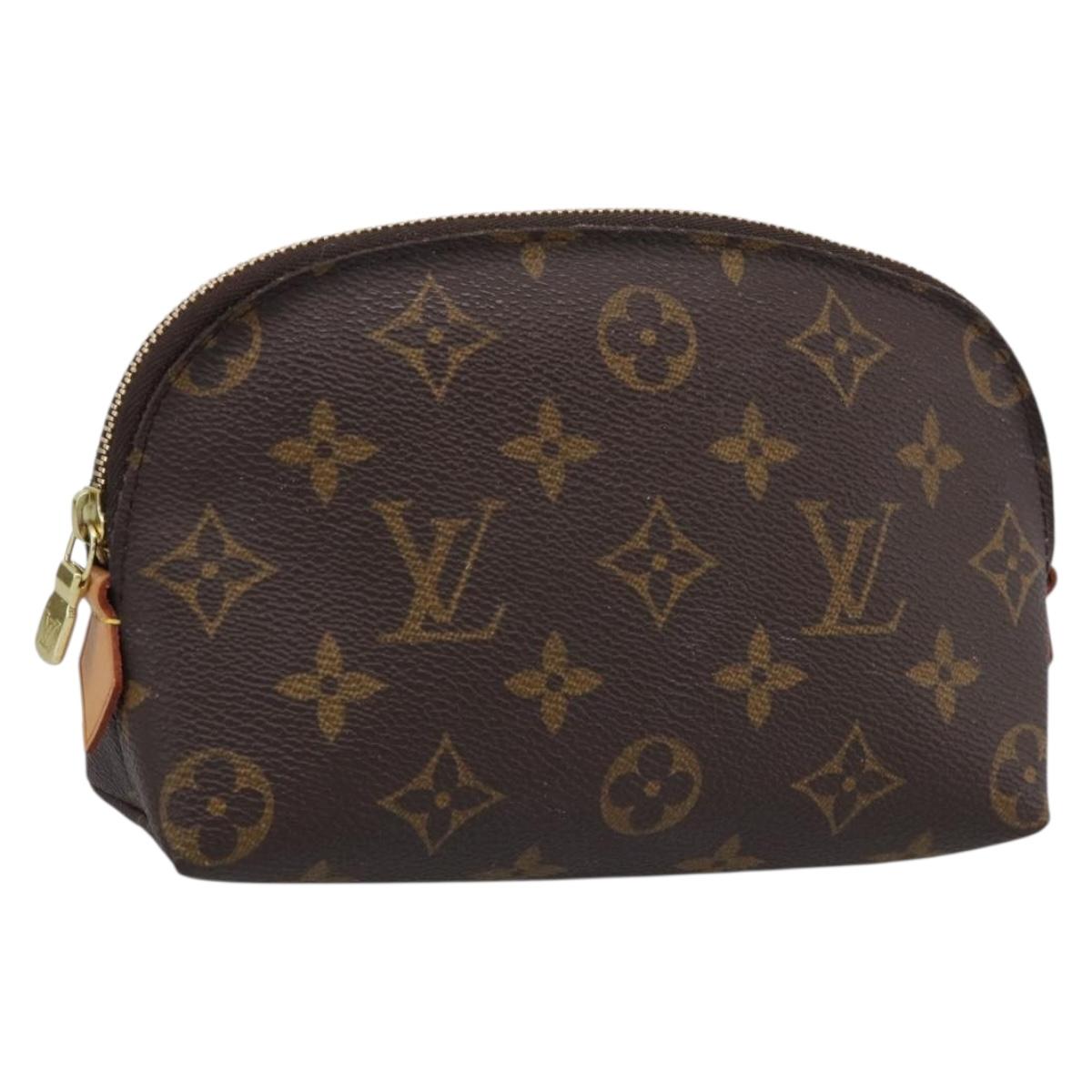 LOUIS VUITTON Monogram Pochette Cosmetic PM Pouch M43998 LV Auth 211284