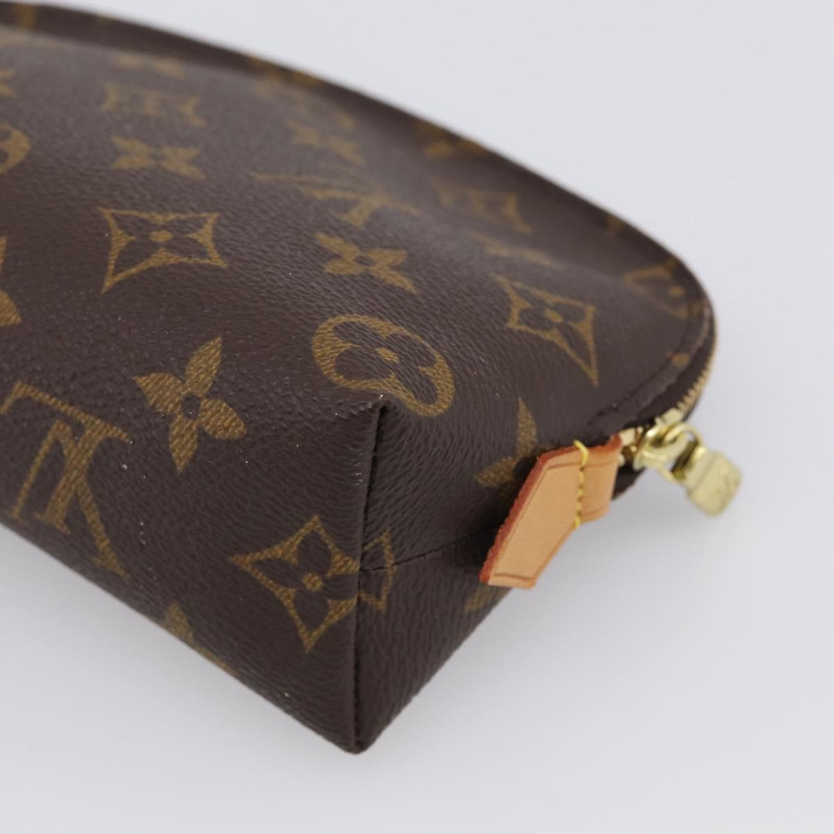 LOUIS VUITTON Monogram Pochette Cosmetic PM Pouch M43998 LV Auth 211284