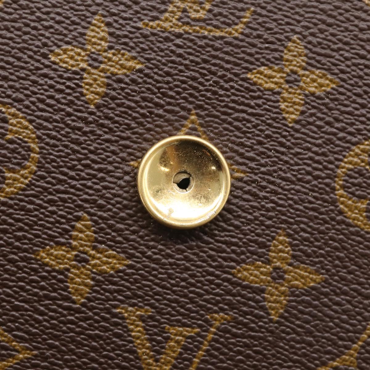 LOUIS VUITTON Monogram Pochette Dam PM Clutch Bag M51812 LV Auth 211286A
