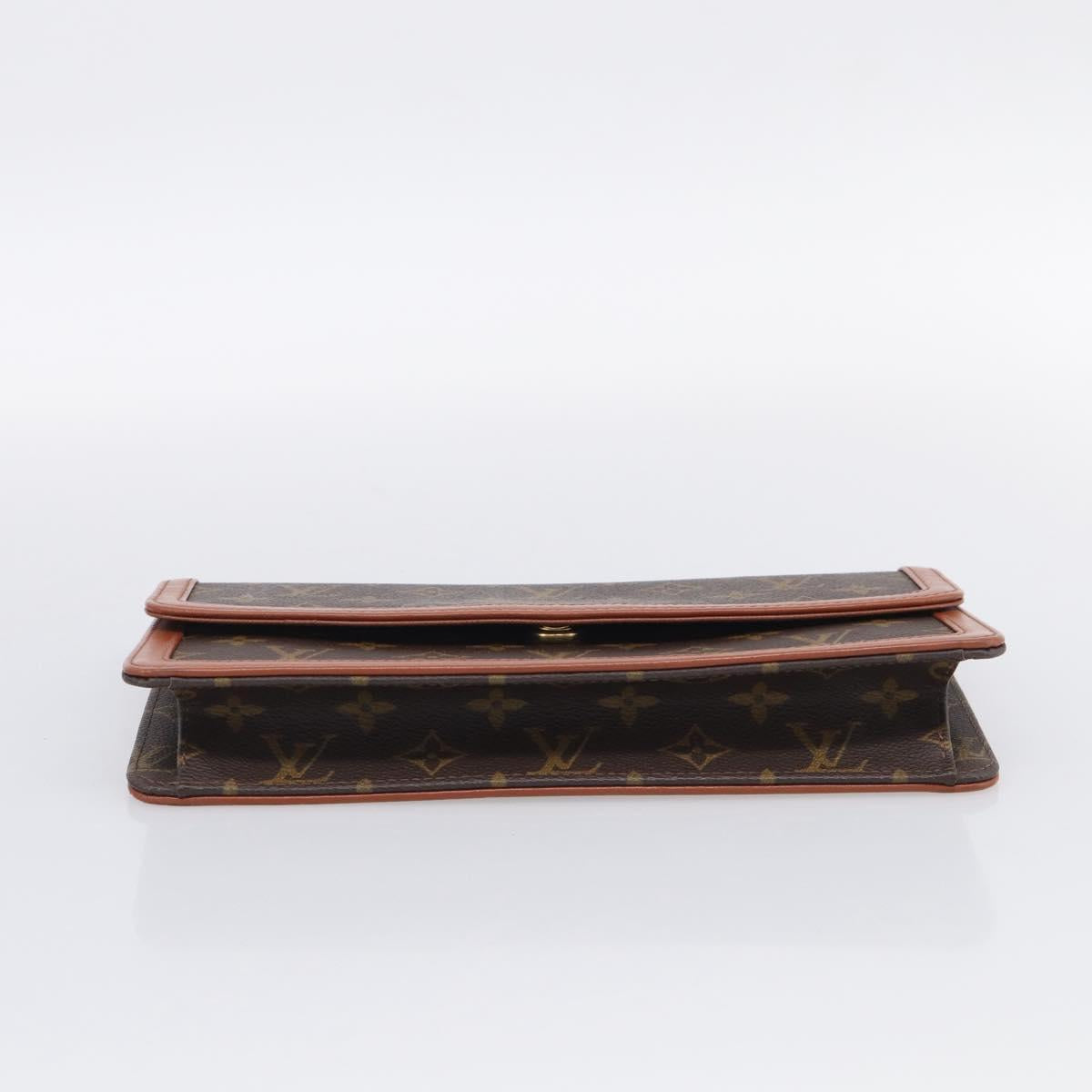 LOUIS VUITTON Monogram Pochette Dam PM Clutch Bag M51812 LV Auth 211286A
