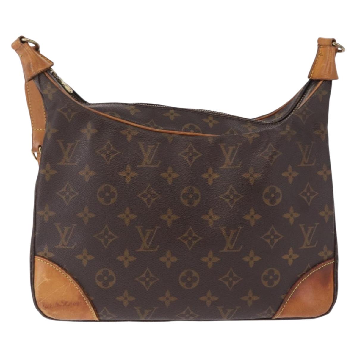 LOUIS VUITTON Monogram Boulogne 30 Shoulder Bag M51265 LV Auth 211288