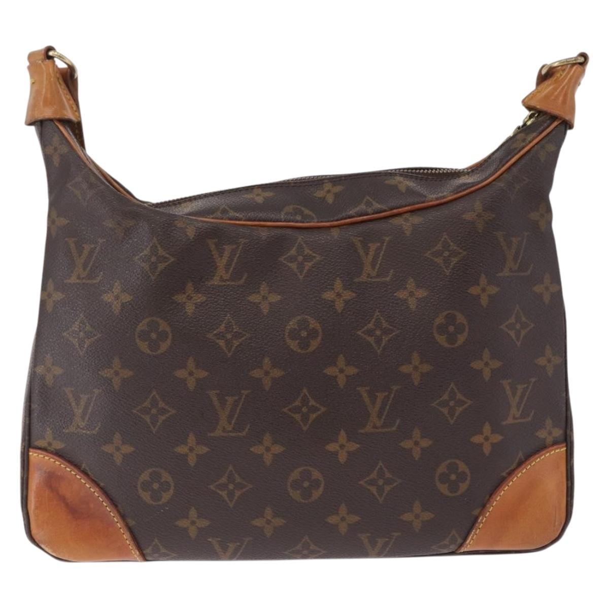 LOUIS VUITTON Monogram Boulogne 30 Shoulder Bag M51265 LV Auth 211288