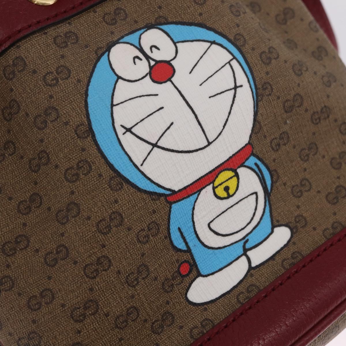 GUCCI Micro GG Supreme Fujiko Pro Shoulder Bag PVC Beige 647801 Auth 211311M