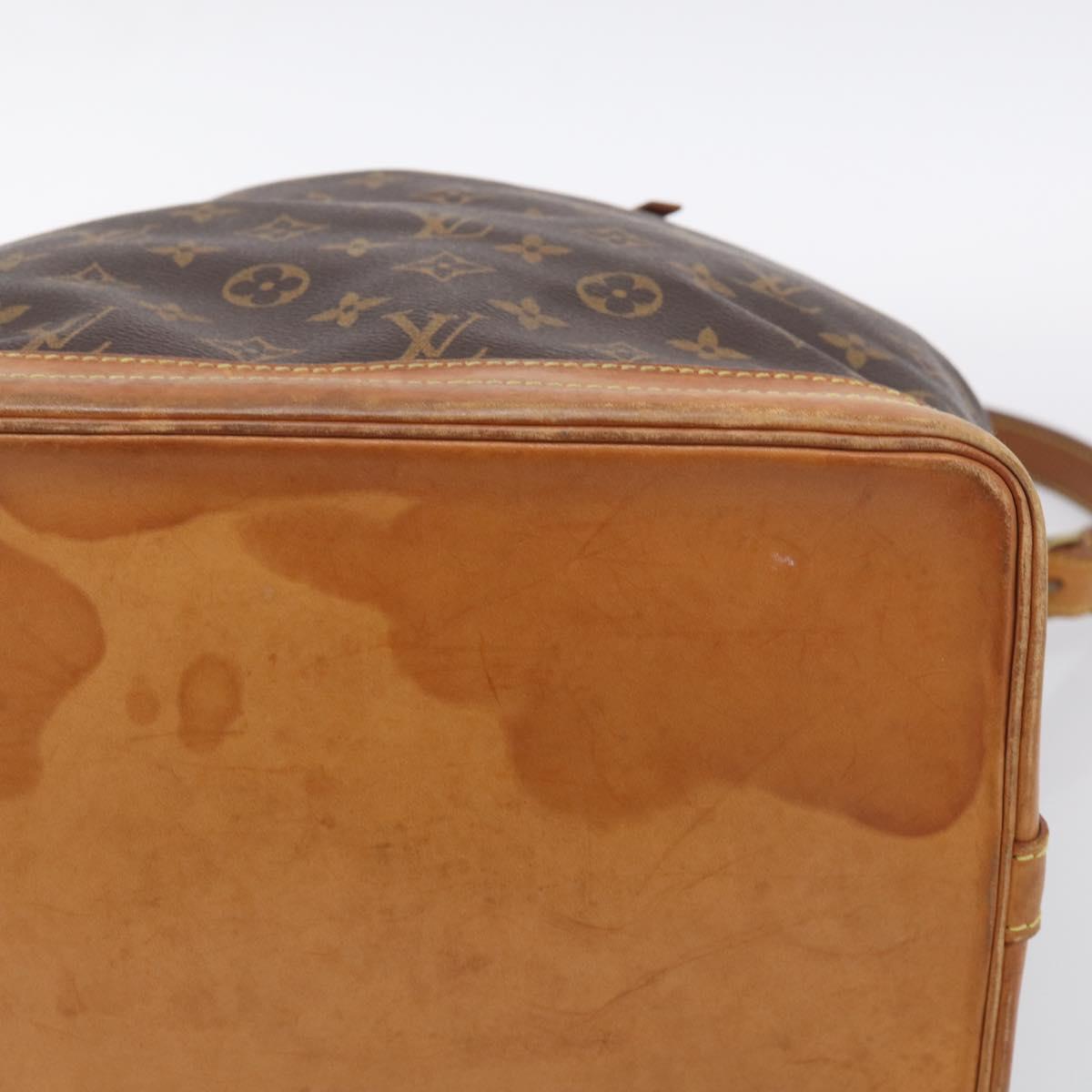 LOUIS VUITTON Monogram Noe Shoulder Bag M42224 LV Auth 211313