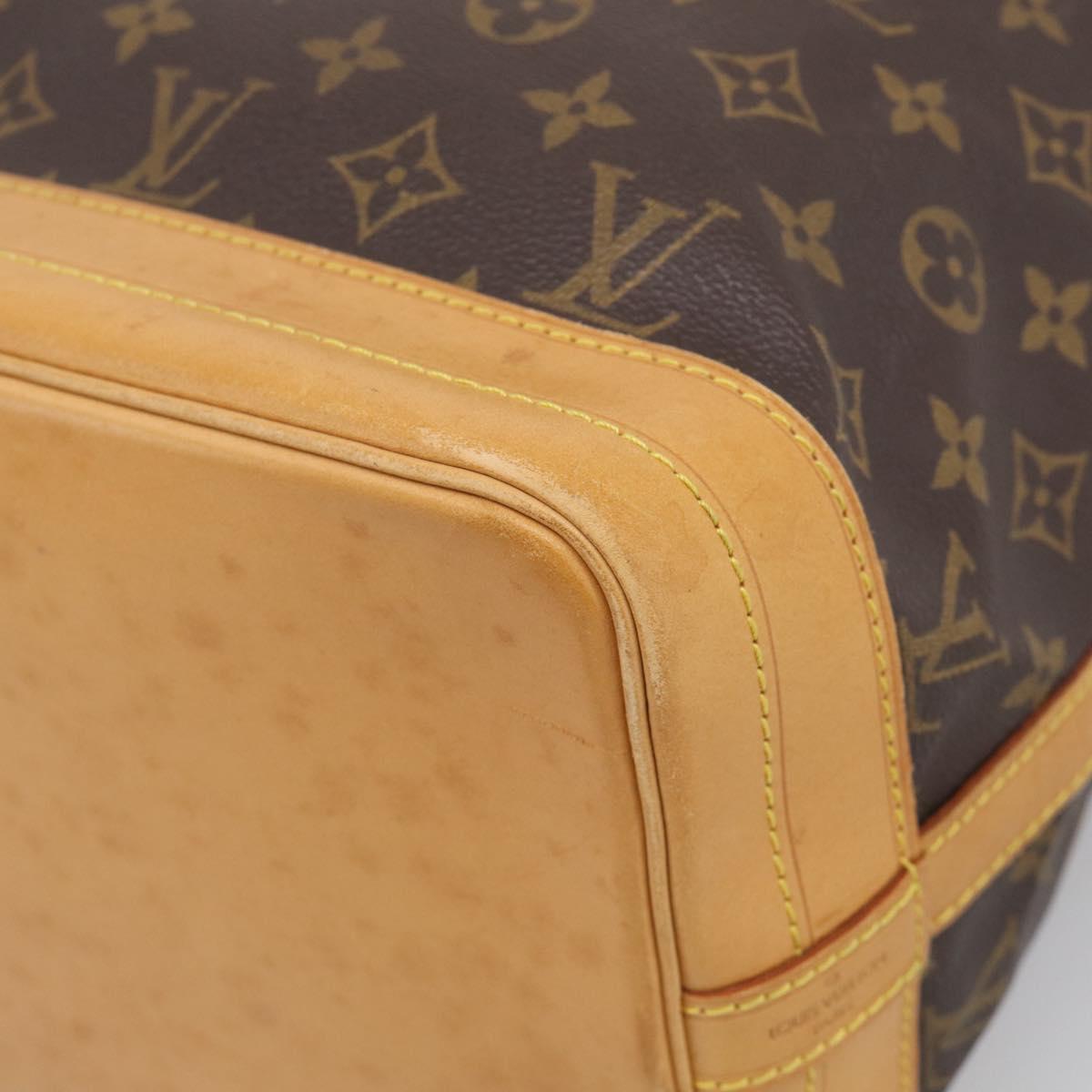 LOUIS VUITTON Monogram Noe Shoulder Bag M42224 LV Auth 211314V