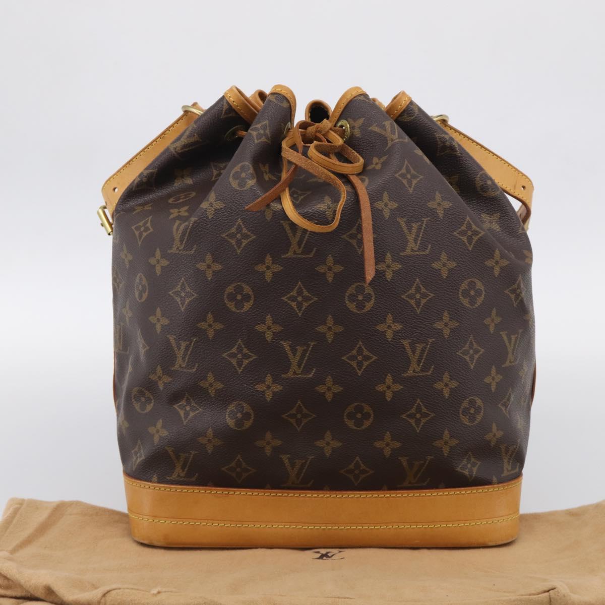 LOUIS VUITTON Monogram Noe Shoulder Bag M42224 LV Auth 211314V