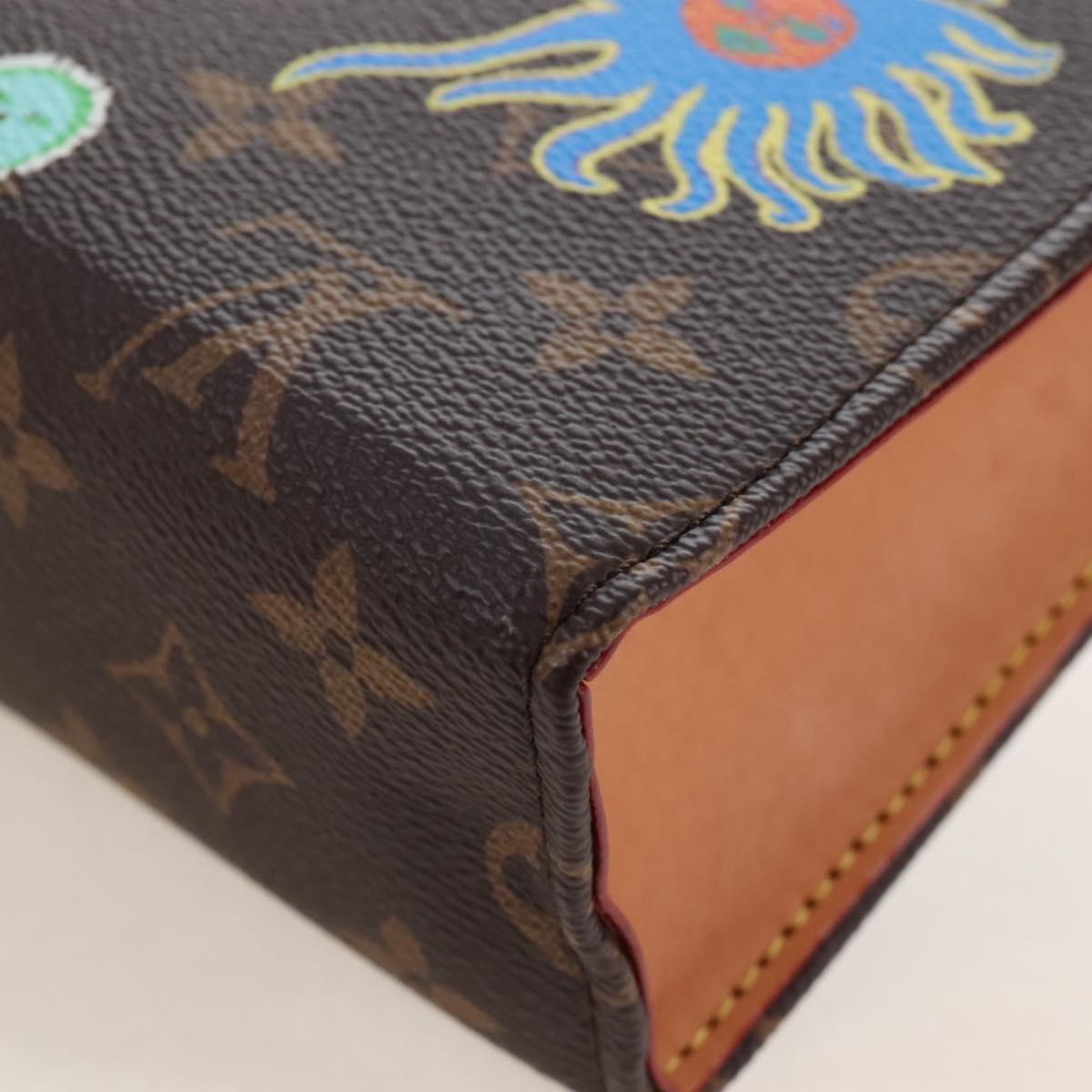 LOUIS VUITTON Yayoi Kusama Face Toiletries Pouch On Chain M81982 Auth 211329SAM
