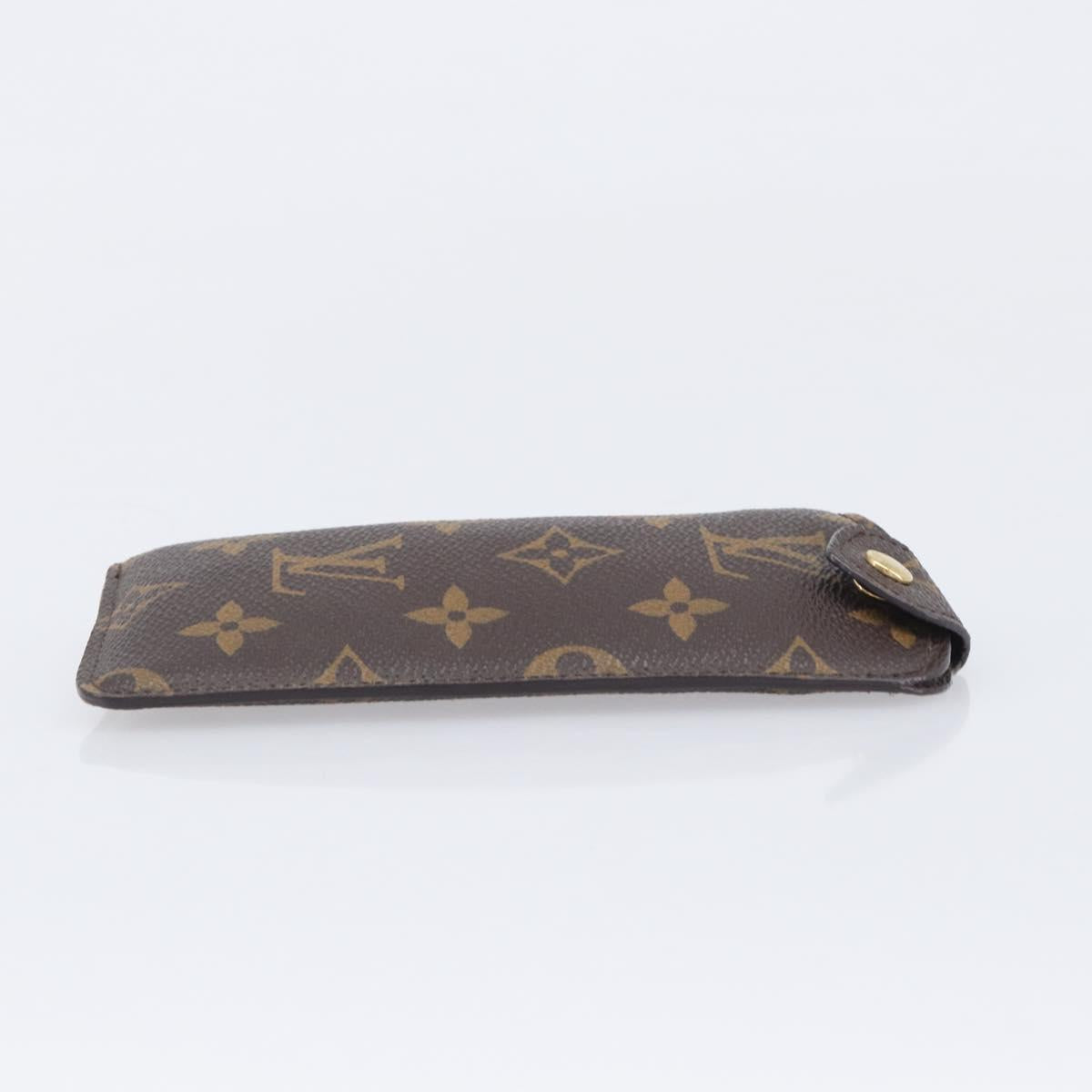 LOUIS VUITTON Monogram Etui Lunette PM Glasses Case M66545 LV Auth 211340A