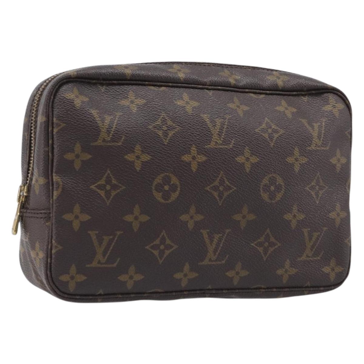 LOUIS VUITTON Monogram Trousse Toilette 23 Clutch Bag M47524 LV Auth 211492A