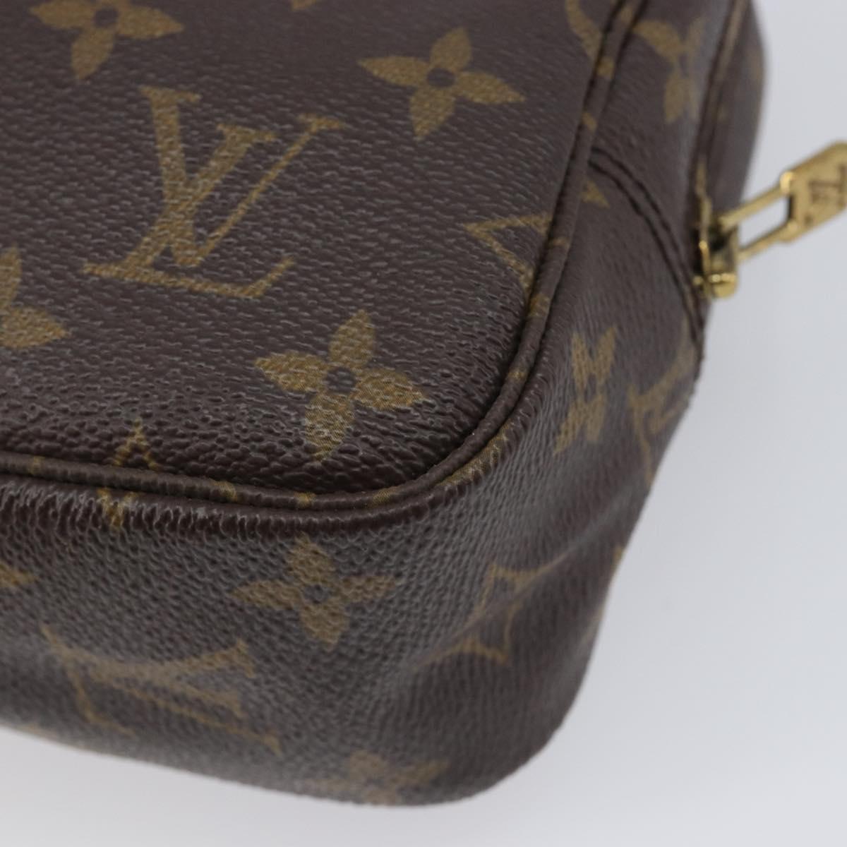 LOUIS VUITTON Monogram Trousse Toilette 23 Clutch Bag M47524 LV Auth 211492A