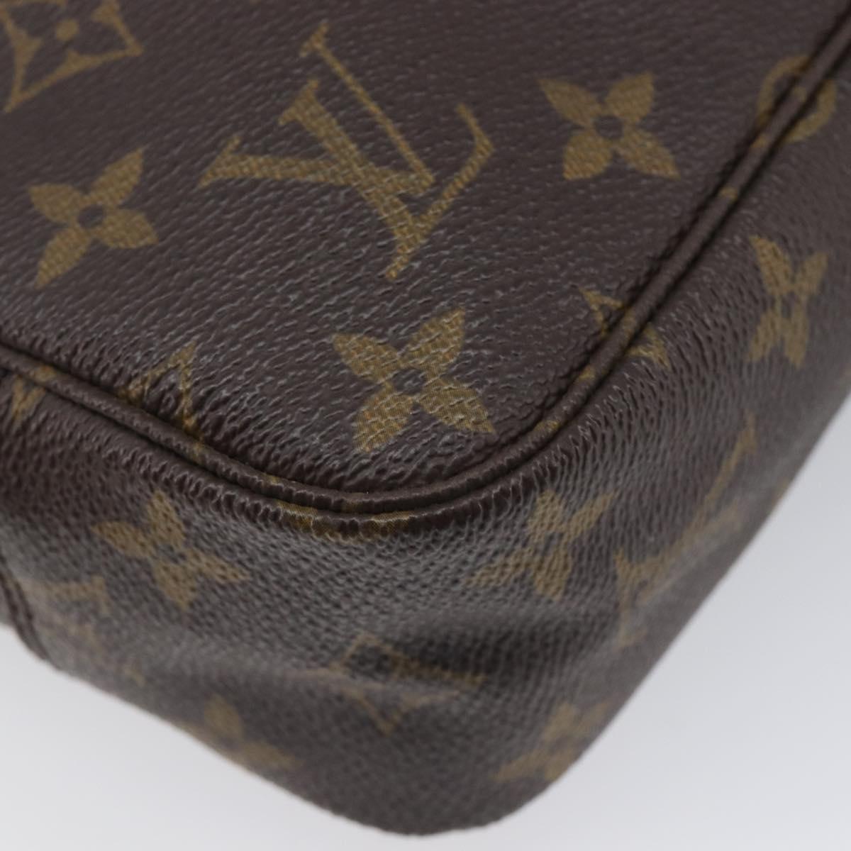 LOUIS VUITTON Monogram Trousse Toilette 23 Clutch Bag M47524 LV Auth 211492A