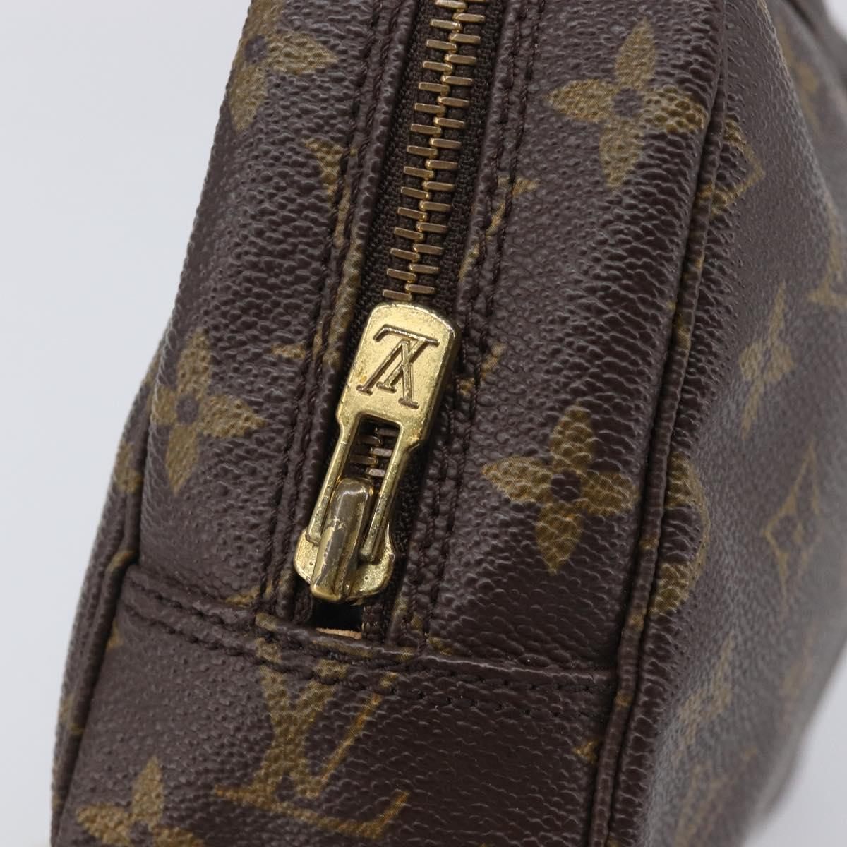 LOUIS VUITTON Monogram Trousse Toilette 23 Clutch Bag M47524 LV Auth 211492A