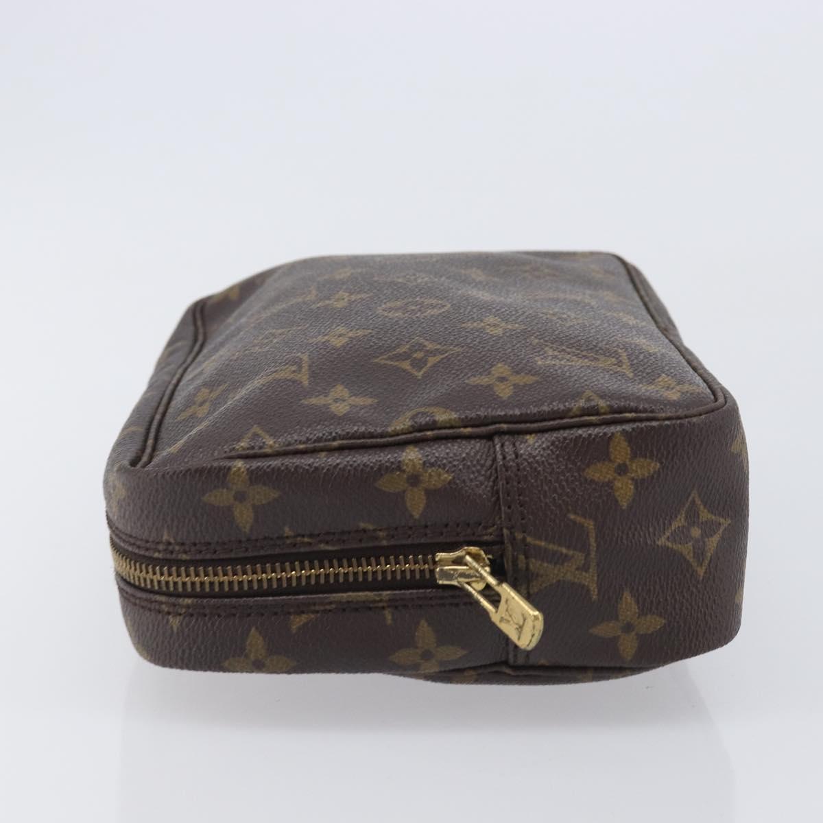 LOUIS VUITTON Monogram Trousse Toilette 23 Clutch Bag M47524 LV Auth 211492A