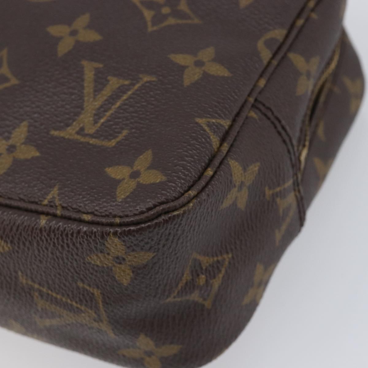 LOUIS VUITTON Monogram Trousse Toilette 23 Clutch Bag M47524 LV Auth 211492A