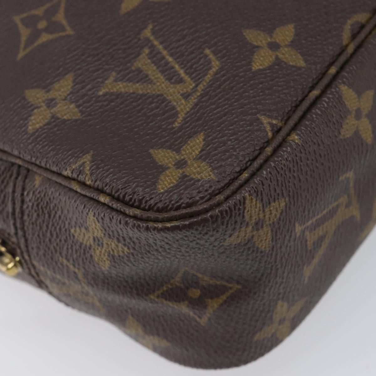 LOUIS VUITTON Monogram Trousse Toilette 23 Clutch Bag M47524 LV Auth 211492A