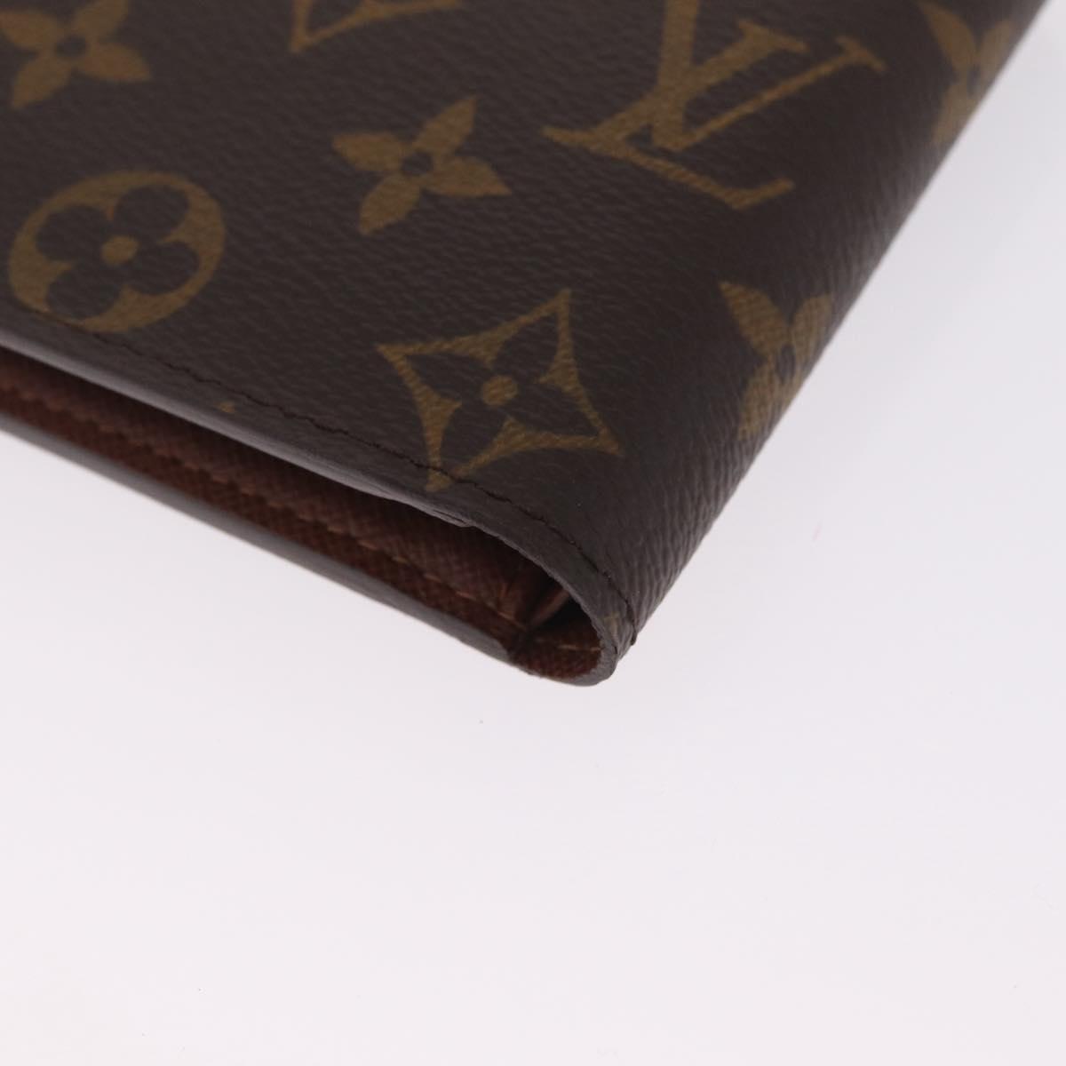 LOUIS VUITTON Monogram Porte Billet Cartes Credit Wallet M60879 LV Auth 211501V