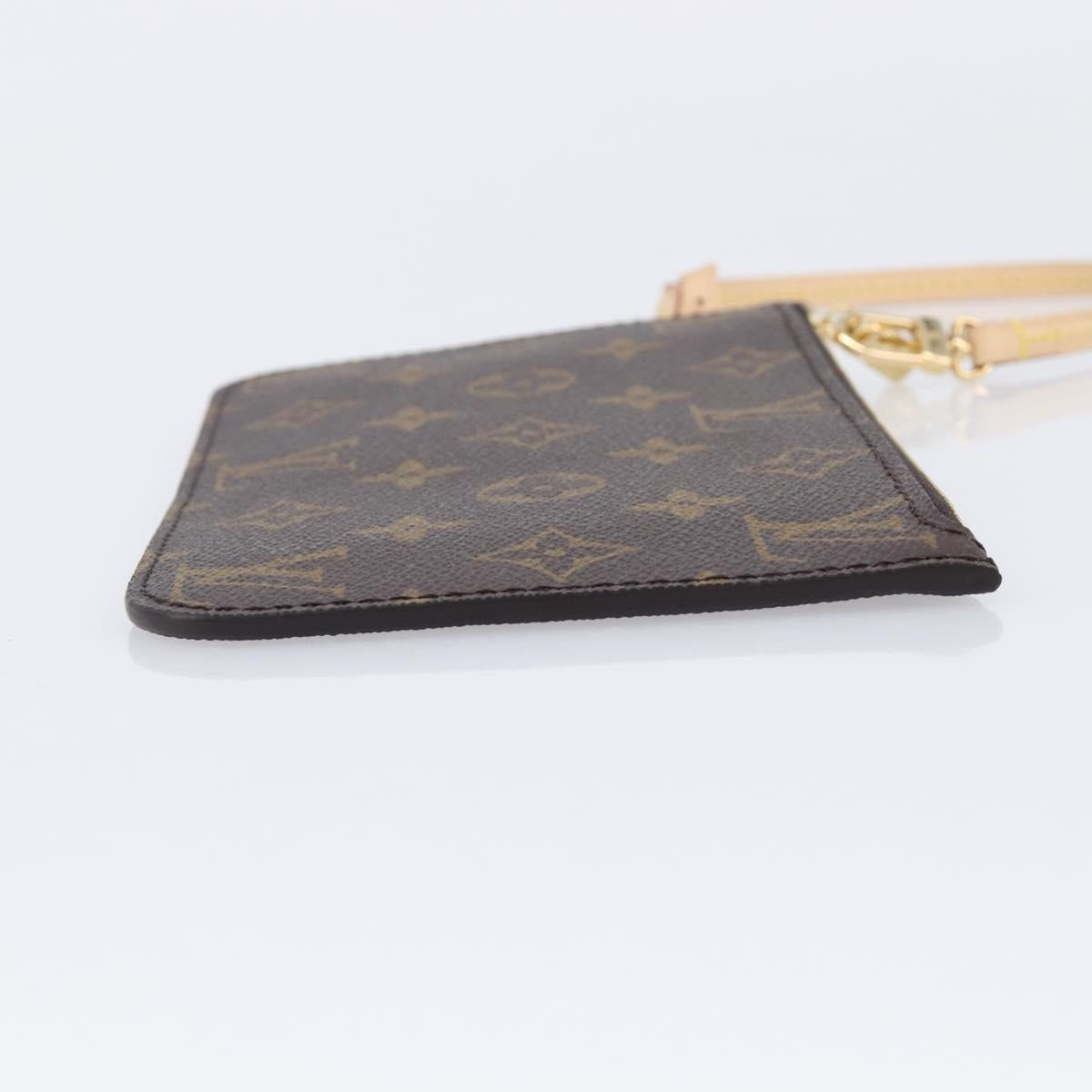 LOUIS VUITTON Monogram Neverfull PM Pouch LV Auth 211502V
