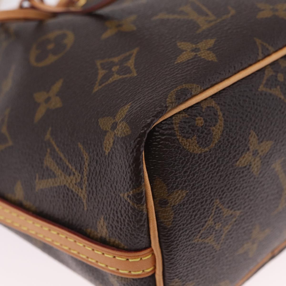 LOUIS VUITTON Monogram Nanonoe Shoulder Bag M81266 LV Auth 211510SAM