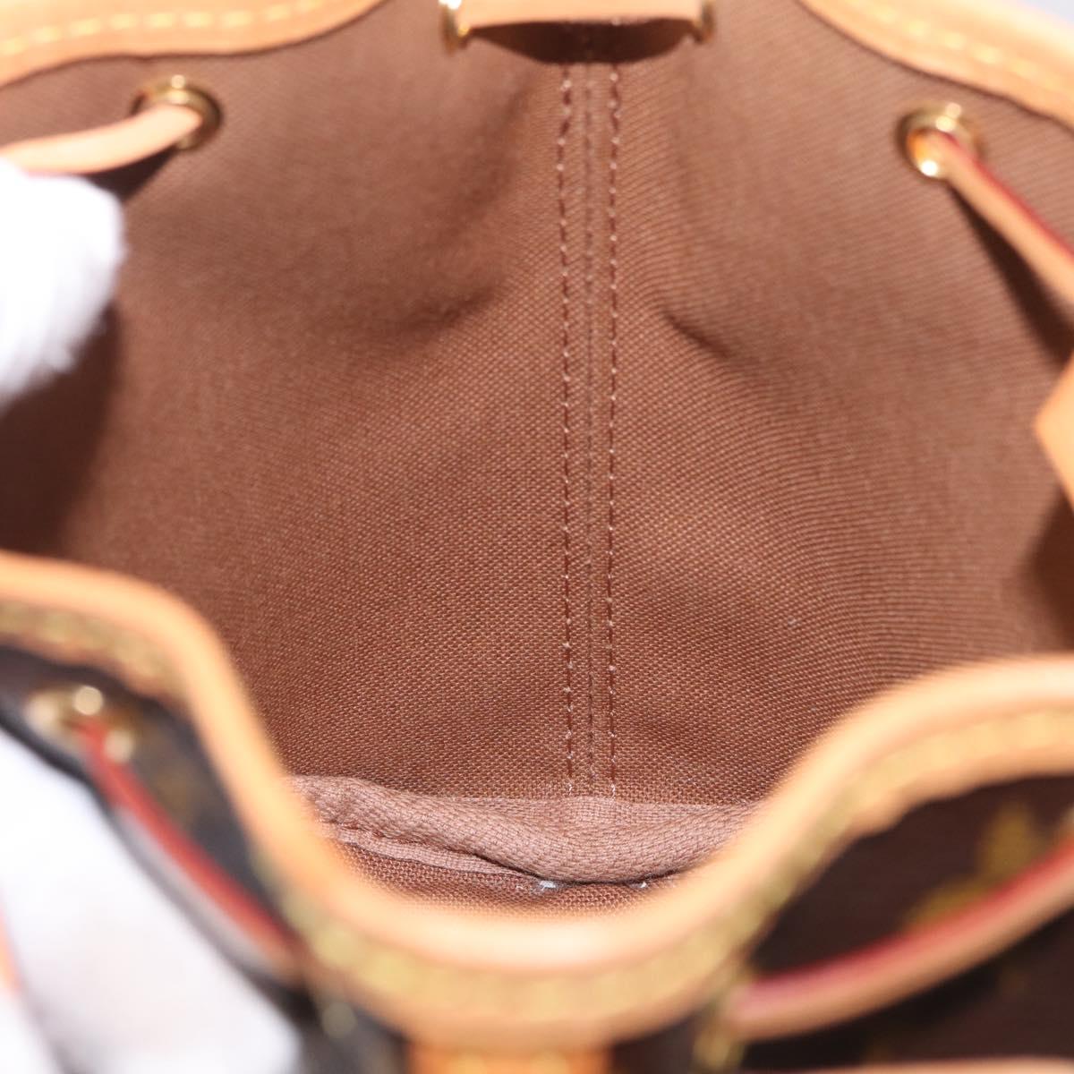 LOUIS VUITTON Monogram Nanonoe Shoulder Bag M81266 LV Auth 211510SAM