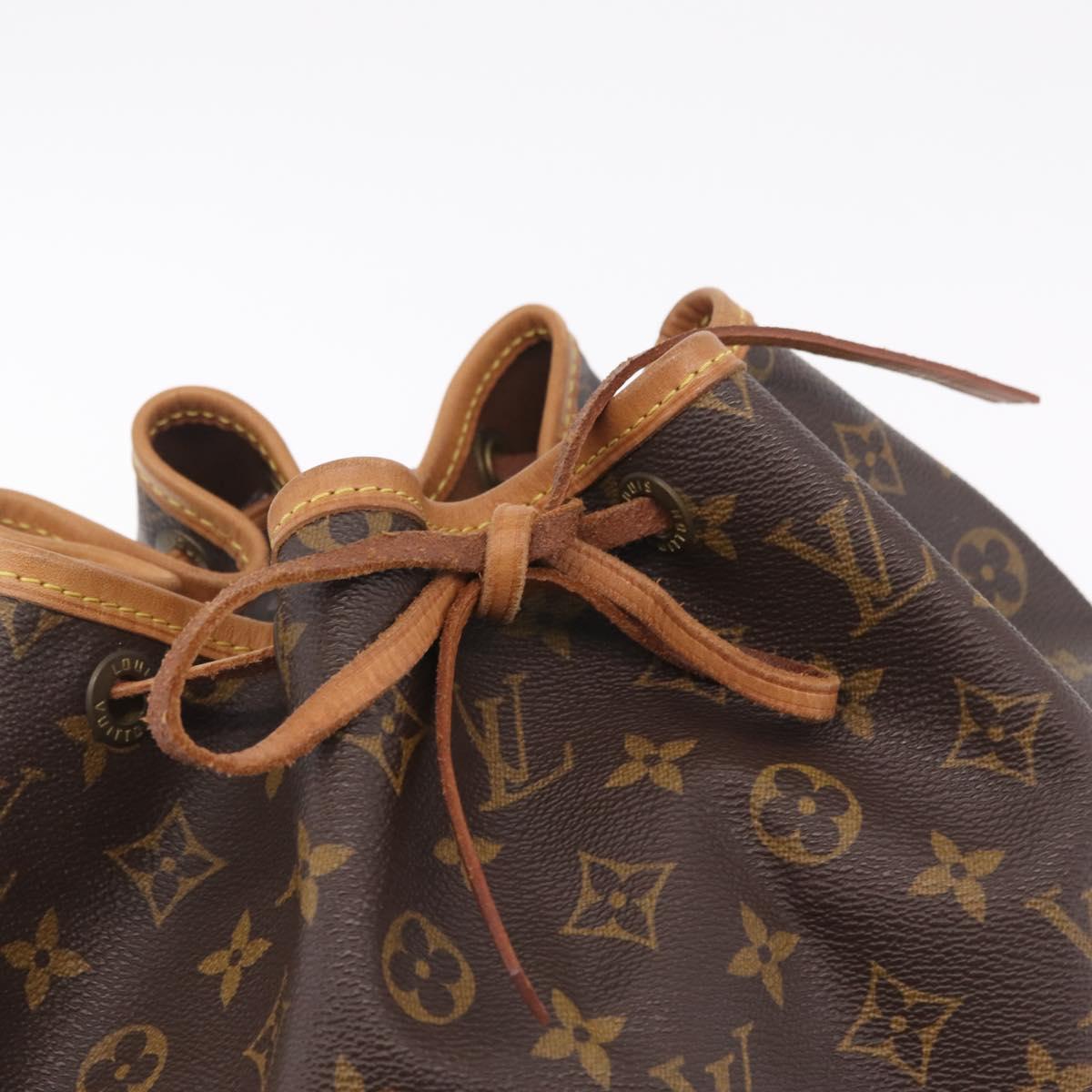 LOUIS VUITTON Monogram Noe Shoulder Bag M42224 LV Auth 211520A